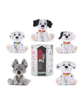Disney Wishables Shimmer Mystery Plush Blind Pack - 101 Dalmatians - 4” - NWT